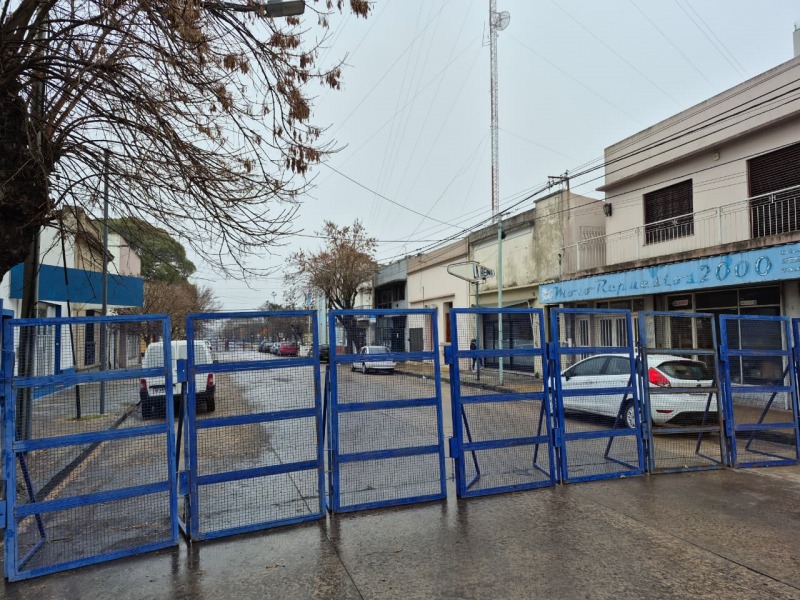 Vallaron la Comisar�a Primera antes de la marcha por Tamame